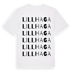 Lillhaga ordlek t-shirt – ekologisk bomull t-shirt från Pinshirt