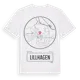 White t-shirt med Lillhagen t-shirt