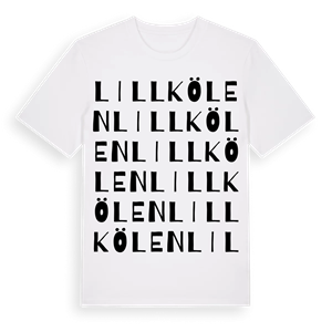 Lillkölen ordlek t-shirt – ekologisk bomull t-shirt från Pinshirt