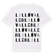 Lillövallen ordlek t-shirt
