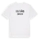 White t-shirt med Lilltjära i Sverige t-shirt