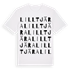 Lilltjära ordlek t-shirt