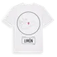 White t-shirt med Limön t-shirt