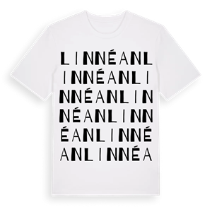 Linnéan ordlek t-shirt – ekologisk bomull t-shirt från Pinshirt