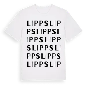 Lipps ordlek t-shirt – ekologisk bomull t-shirt från Pinshirt