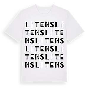 Litens ordlek t-shirt – ekologisk bomull t-shirt från Pinshirt