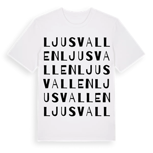 Ljusvallen ordlek t-shirt – ekologisk bomull t-shirt från Pinshirt