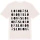 Vintage White t-shirt med Lobonäs ordlek t-shirt