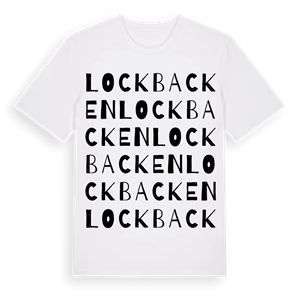 Lockbacken ordlek t-shirt – ekologisk bomull t-shirt från Pinshirt