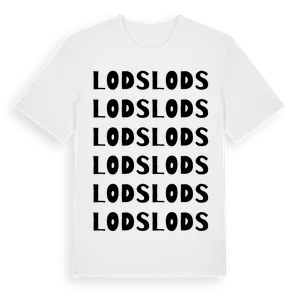 Lods ordlek t-shirt – ekologisk bomull t-shirt från Pinshirt