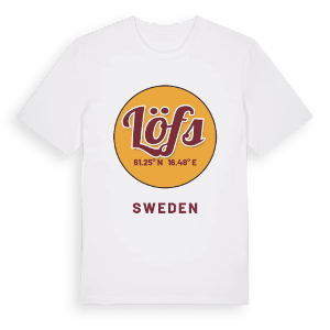 Löfs cirkel t-shirt – ekologisk bomull t-shirt från Pinshirt