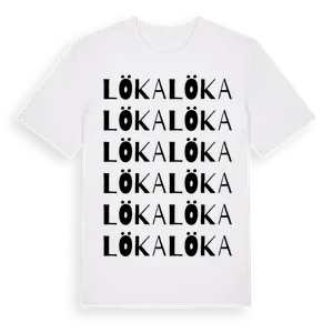 Löka ordlek t-shirt – ekologisk bomull t-shirt från Pinshirt