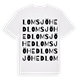 Lomsjöhed ordlek t-shirt