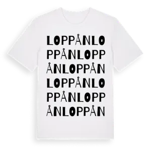 Loppån ordlek t-shirt – ekologisk bomull t-shirt från Pinshirt