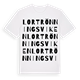 Lortrönningsviken ordlek t-shirt