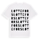Lottefors ordlek t-shirt