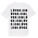 Lövgrund ordlek t-shirt