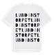 Lundinstorpet ordlek t-shirt