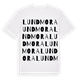 Lundmora ordlek t-shirt