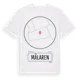 White t-shirt med Målaren t-shirt
