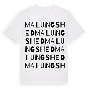 Malungshed ordlek t-shirt – ekologisk bomull t-shirt från Pinshirt
