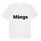 Mångs fetstil t-shirt