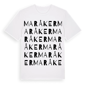 Maråker ordlek t-shirt – ekologisk bomull t-shirt från Pinshirt