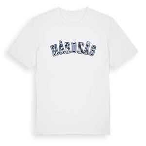 Mårdnäs college t-shirt – ekologisk bomull t-shirt från Pinshirt