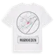 White t-shirt med Markheden t-shirt