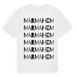 Marmahem ordlek t-shirt – ekologisk bomull t-shirt från Pinshirt