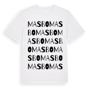 Masbo ordlek t-shirt – ekologisk bomull t-shirt från Pinshirt