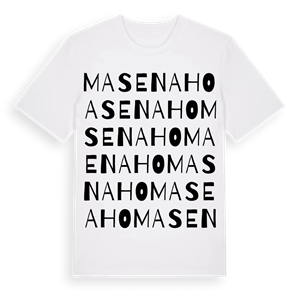 Masenaho ordlek t-shirt – ekologisk bomull t-shirt från Pinshirt