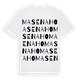 Masenaho ordlek t-shirt