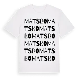 Matsbo ordlek t-shirt – ekologisk bomull t-shirt från Pinshirt