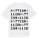 Mattesvallen ordlek t-shirt