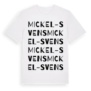 Mickel-Svens ordlek t-shirt – ekologisk bomull t-shirt från Pinshirt