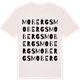 Vintage White t-shirt med Mobergs ordlek t-shirt