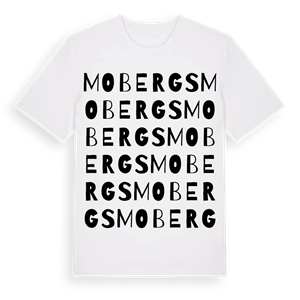 Mobergs ordlek t-shirt – ekologisk bomull t-shirt från Pinshirt