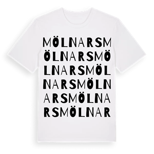 Mölnars ordlek t-shirt – ekologisk bomull t-shirt från Pinshirt