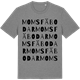 Mid Heather Gray t-shirt med Moms fäbodar ordlek t-shirt