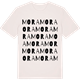 Vintage White t-shirt med Mora ordlek t-shirt