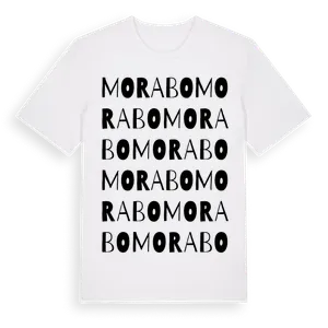 Morabo ordlek t-shirt – ekologisk bomull t-shirt från Pinshirt