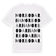 Morbodarna ordlek t-shirt