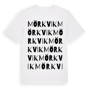 Mörkvik ordlek t-shirt – ekologisk bomull t-shirt från Pinshirt