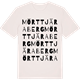Vintage White t-shirt med Mörttjäraberg ordlek t-shirt