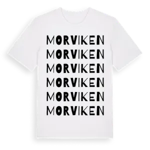 Morviken ordlek t-shirt – ekologisk bomull t-shirt från Pinshirt