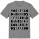 Mid Heather Gray t-shirt med Mosifäbodarna ordlek t-shirt