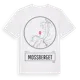 White t-shirt med Mossberget t-shirt
