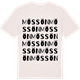 Vintage White t-shirt med Mössön ordlek t-shirt