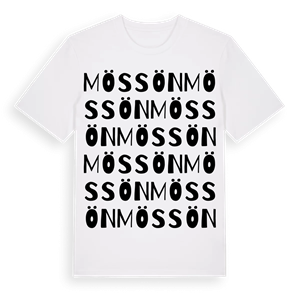 Mössön ordlek t-shirt – ekologisk bomull t-shirt från Pinshirt